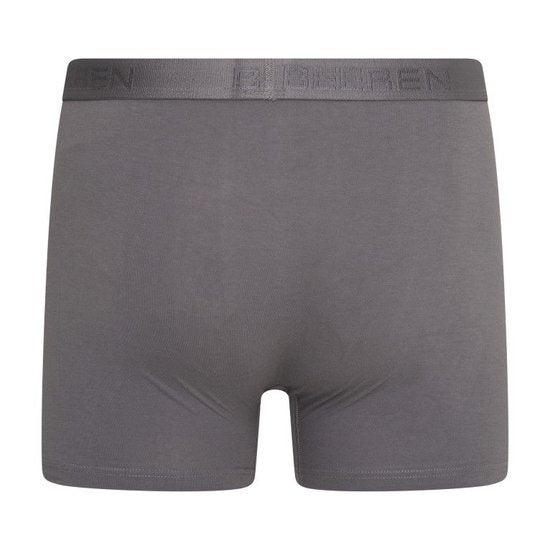 Beeren Heren Boxer met Gulp -  Comfort  Fit - Dylan - Grijs - 2-Pack
